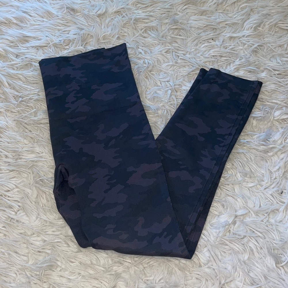 Spanx Black Camo Leggings